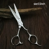 Titan Hair Scissors Thinning Barber Cutting Hair Shears Scissor Tools Hairdressing Scissors 4.5inch 5.0inch 5.5inch