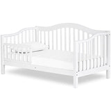 Toddler Day Bed in White Children Beds Gold Certified 54x30x29 Inch (Pack of 1) Kids Bed Frame Furniture