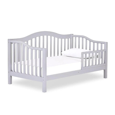 Toddler Day Bed in White Children Beds Gold Certified 54x30x29 Inch (Pack of 1) Kids Bed Frame Furniture