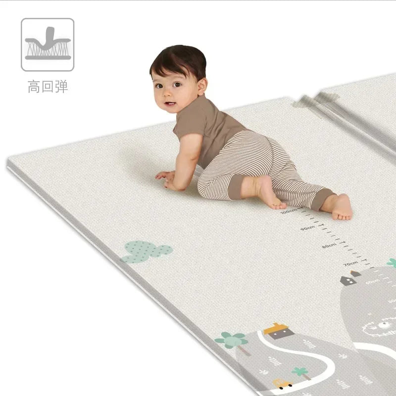 Toddler Toys Waterproof Baby Play Mat Baby Room Decor Foldable Child Crawling Mat Gift For Kid Kids Rug Foam Carpet Game Playmat