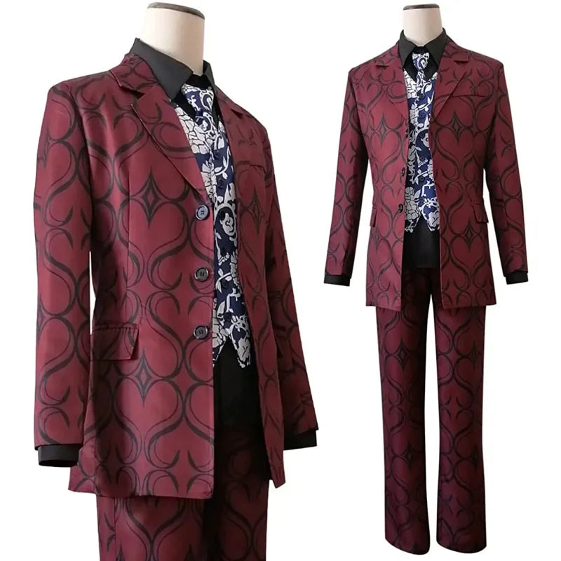 Tokyo Revengers Anime Cosplay Costume Osaka Keisuke Baji Suit Coat Casual Wearing Halloween Christmas Gift