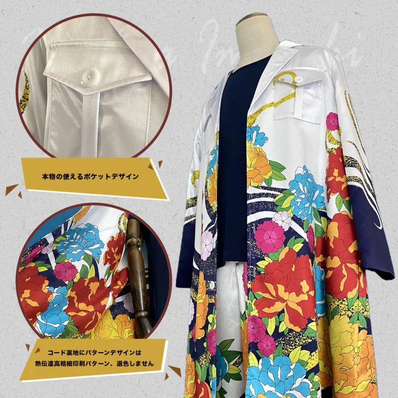 Tokyo Revengers Anime Cosplay Costume Wakasa Imaushi Waka Volume 28 Cover Character Coat 4PCS Halloween Christmas Gift