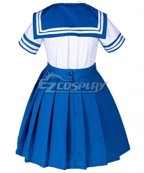 Tokyo Revengers Senju Kawaragi Senju Akashi Blue Skirt Girls Summer School JK Dress Halloween Women Skirt Cosplay Costume E001