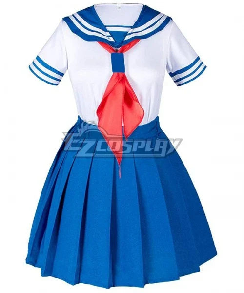 Tokyo Revengers Senju Kawaragi Senju Akashi Blue Skirt Girls Summer School JK Dress Halloween Women Skirt Cosplay Costume E001