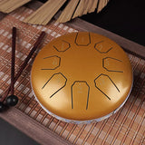 Tongue Drum 6 Inch 8 Note Treble Mini Ethereal Drum Children Steel Pan Hand Drums Yoga Meditation Percussion Instruments Gifts