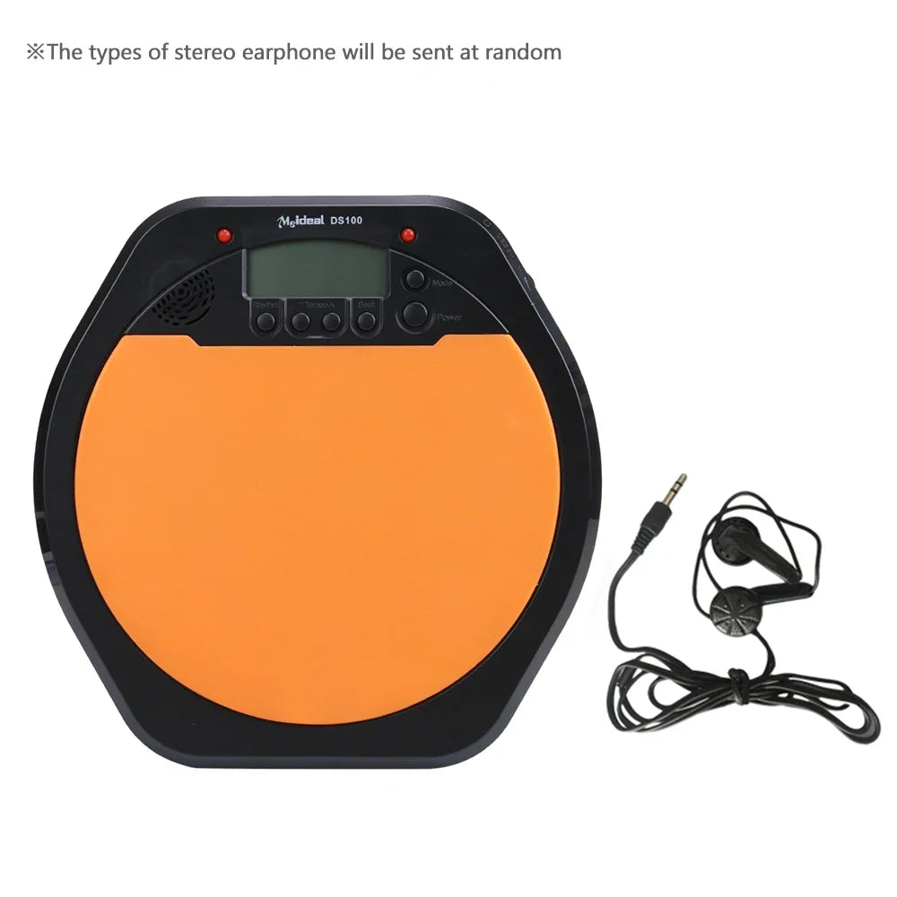 Top Quality Drum Practice Pad Digital Electronic Drum Pads for Training Practice Metronome with Retail Package Drum Accessories