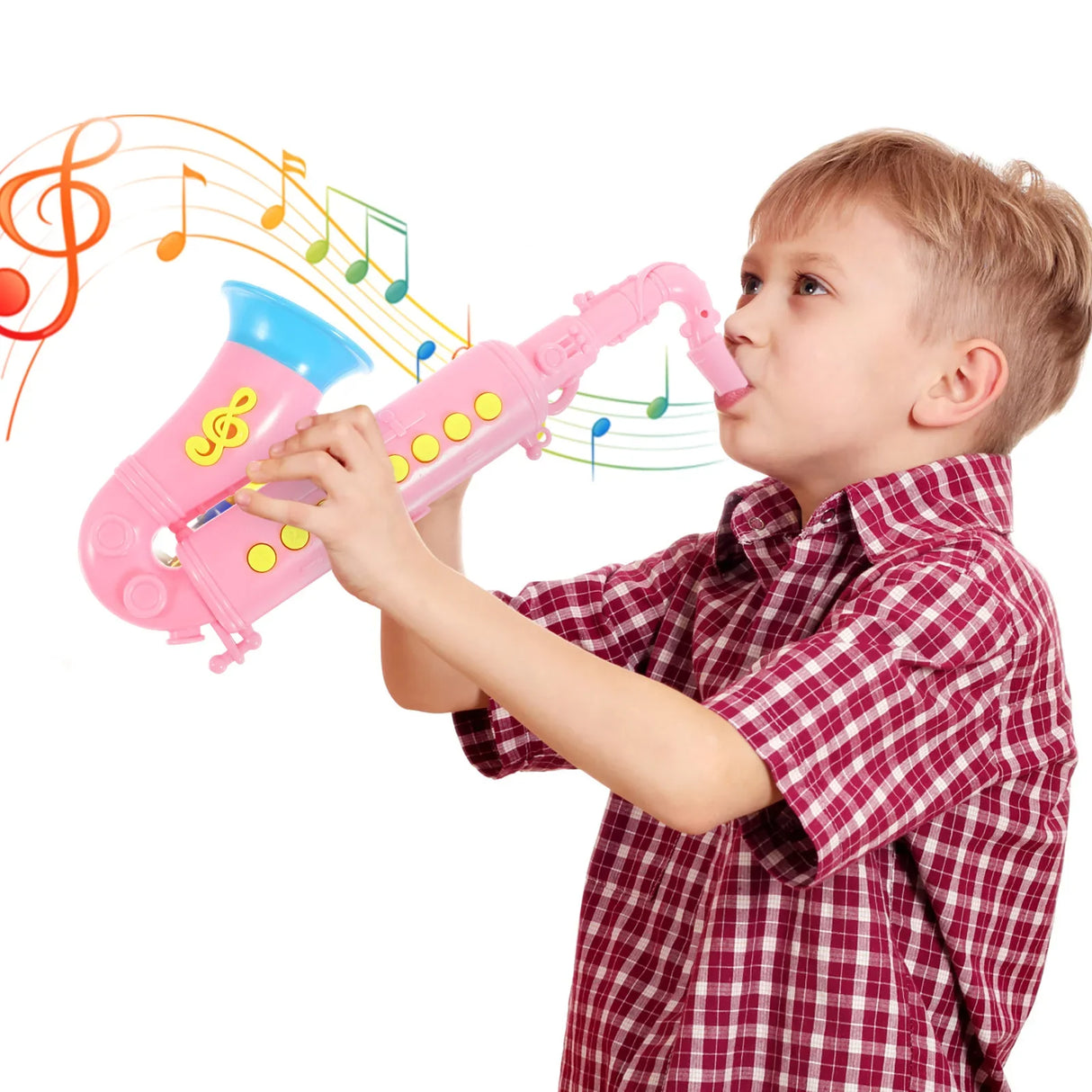 Toy Educational Plaything Simulation Saxophone Toy Children Trumpet Toy for School  Kids