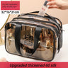 Transparent Makeup Bag Organizer Hangbag Storage Bags Dry Wet Separation Cosmetic case Female necessaries Travel Toiletry Bag