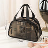 Transparent Makeup Bag Organizer Hangbag Storage Bags Dry Wet Separation Cosmetic case Female necessaries Travel Toiletry Bag