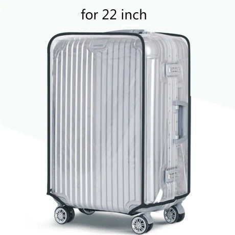 Transparent PVC Luggage Cover Waterproof Trolley Suitcase Dust Cover Dustproof Travel Accessories