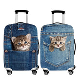 Travel 3D animal pattern Luggage Protective Cover Suitable for 18-32 inch  Trolley suitcase dust cover Perfect elasticity