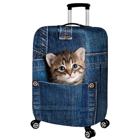 Travel 3D animal pattern Luggage Protective Cover Suitable for 18-32 inch  Trolley suitcase dust cover Perfect elasticity