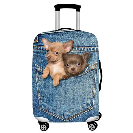 Travel 3D animal pattern Luggage Protective Cover Suitable for 18-32 inch  Trolley suitcase dust cover Perfect elasticity