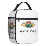 Tv Show Friends Funny Quote Insulated Lunch Bags for Women How You Doin Resuable Thermal Cooler Food Lunch Box Kids School