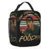 Tv Show Friends Funny Quote Insulated Lunch Bags for Women How You Doin Resuable Thermal Cooler Food Lunch Box Kids School