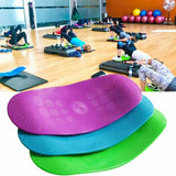 Twisting Fitness Balance Board Workout Yoga Gym Fitness Training Prancha Abdominal Leg Training Balance Exercise + Non-slip Mat