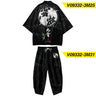 Two-piece Suit XXS-6XL Loose Japanese Cardigan Women Men Cosplay Yukata Clothing Harajuku Samurai Kimono + Pants Sets