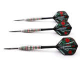 CUESOUL JAZZ-METAL 21/23/25g Steel Tip 90% Tungsten Dart Set with Integrated ROST Dart Flights and Wristband