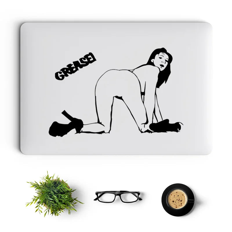 Sexy Girl Laptop Sticker for Macbook Pro 14 16 Retina Air 13 15 Inch Mac Skin Ipad Tablet Computer Vinyl Samsung Notebook Decal