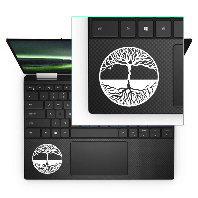 Life & Wisdom Tree Laptop Trackpad Sticker for Macbook Pro 14 16 Air 13 Retina 15.6 Inch Mac Tablet PC Notebook Skin Vinyl Decal