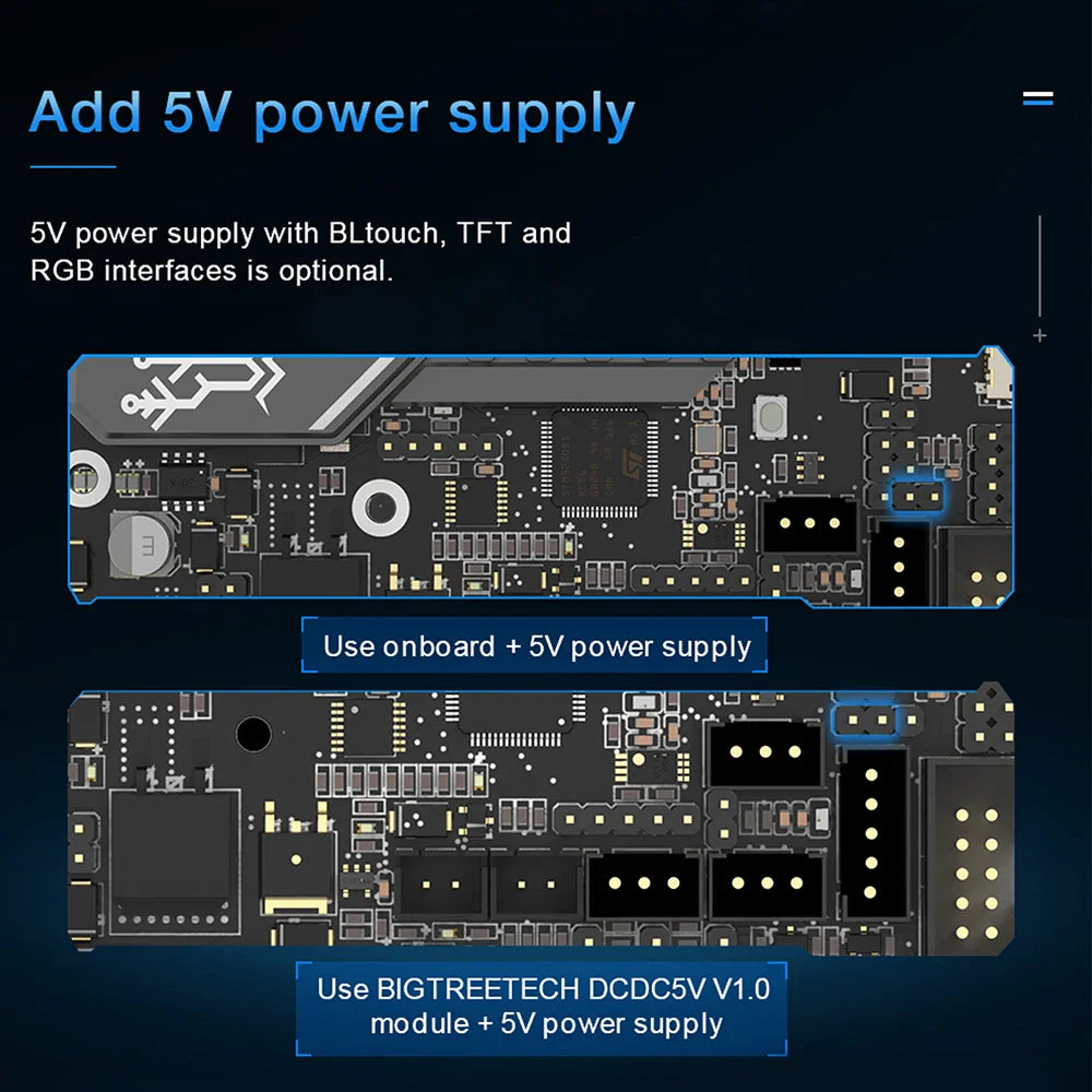 BIGTREETECH BTT SKR Mini E3 V3.0 Motherboard With TMC2209 UART VS SKR 2 3D Printer Mainboard for Ender 3 Ender 5 Pro CR 10