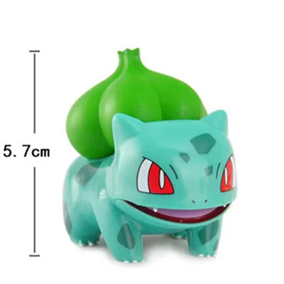 Pokemon Anime Action Figures Pikachu Toys Model Charmander Psyduck Squirtle Jigglypuff Bulbasaur Kawaii Collect Dolls Kids Gift