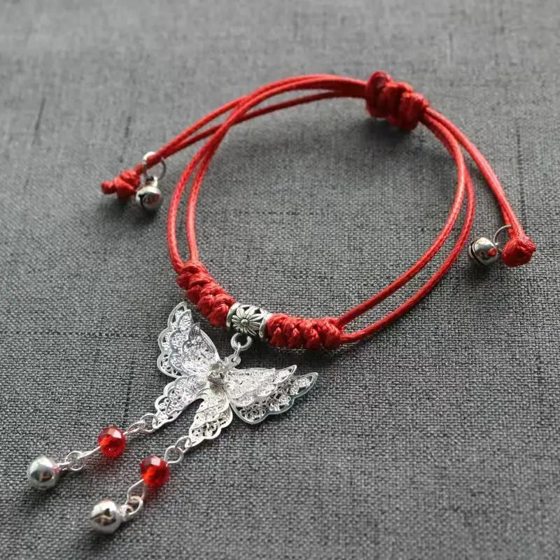 Tian Guan Ci Fu Hua Cheng Xie Lian Cosplay Butterfly Bracelet Anime Heaven Official’s Blessing Cute Bangle Jewelry Accessories