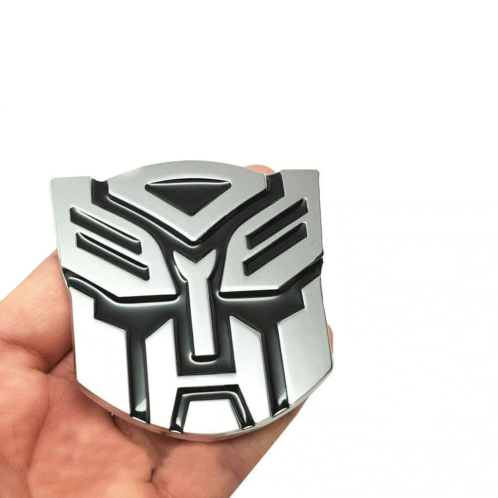 Car 3D Car Stickers Transformer Badge Decepticon Emblem Tail Decal Cool Autobots Logo Car Styling Motorcycle Car Accessories