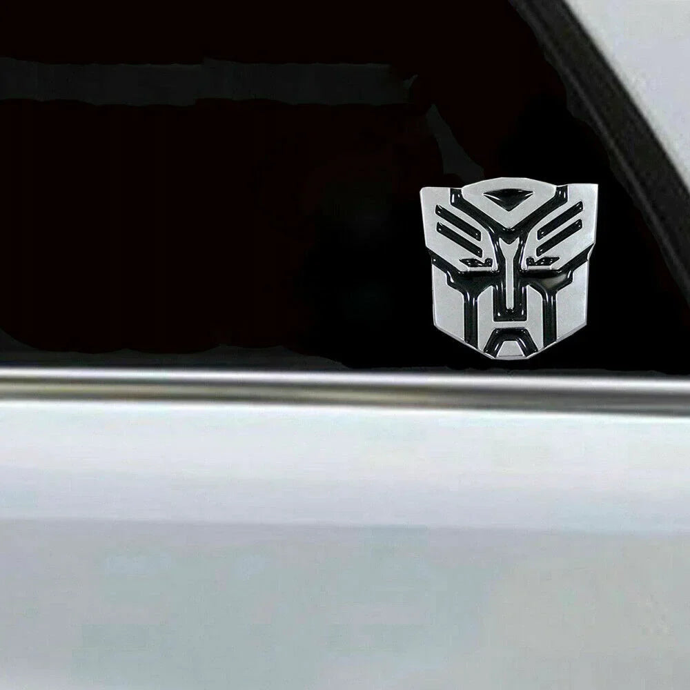 Car 3D Car Stickers Transformer Badge Decepticon Emblem Tail Decal Cool Autobots Logo Car Styling Motorcycle Car Accessories