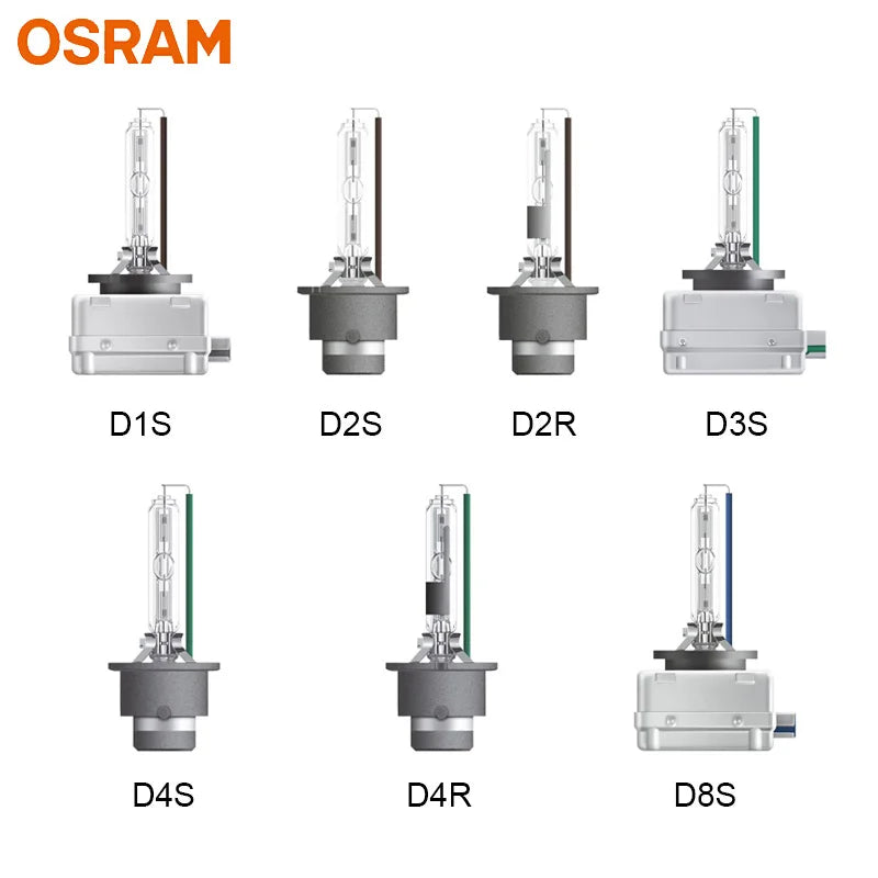 OSRAM D1S D2S D3S D4S 66140 66240 66340 66440 CLC Xenon HID CLASSIC Original Car Xenon Headlight 4200K Standard White Light, 1x