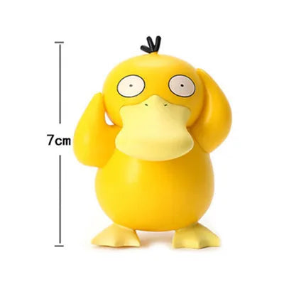 Pokemon Anime Action Figures Pikachu Toys Model Charmander Psyduck Squirtle Jigglypuff Bulbasaur Kawaii Collect Dolls Kids Gift