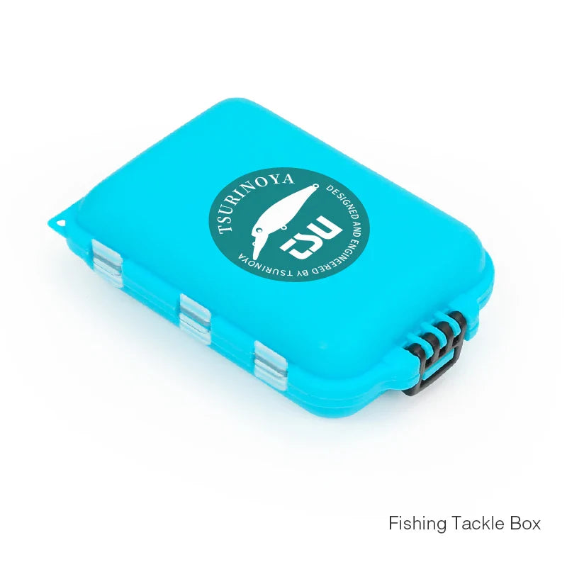 TSURINOYA 10 Compartments Fishing Tackle Boxes Lure Hooks Storage Case Mini Fishing Accessories Box With Independent Space
