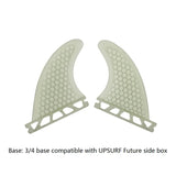 UPSURF FUTURE FINS Twin Fin Honeycomb Surf Fins Kayak Accessories Surfboard Fin Quilhas Keel Fins Central Keel Side Fin Surfing