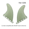 UPSURF FUTURE FINS Twin Fin Honeycomb Surf Fins Kayak Accessories Surfboard Fin Quilhas Keel Fins Central Keel Side Fin Surfing