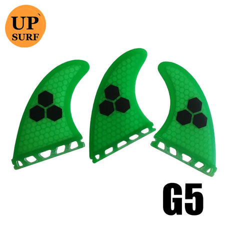 UPSURF FUTURE Surfboard Fins S/M/L Surf Fins Single Tabs Thruster Swim Fins Honeycomb Quilla Surf Board Fins For Sup Accessories