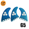 UPSURF FUTURE Surfboard Fins S/M/L Surf Fins Single Tabs Thruster Swim Fins Honeycomb Quilla Surf Board Fins For Sup Accessories