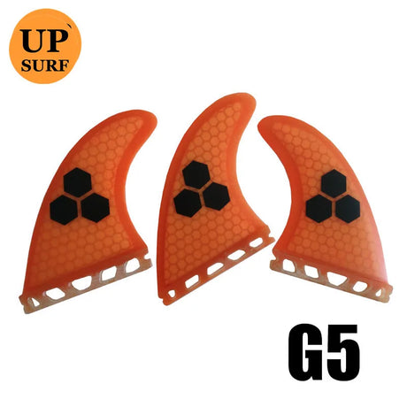 UPSURF FUTURE Surfboard Fins S/M/L Surf Fins Single Tabs Thruster Swim Fins Honeycomb Quilla Surf Board Fins For Sup Accessories