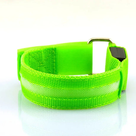 USB Charging LED Luminous Night Running Armband Bracelet Outdoor Sports Reflective Safety Belt Bicycle Cycling Luminous Arm Band