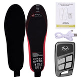 USB Heated Shoe Insoles for Feet Warm Sock Pad Mat 3500mAh Battery Rechargeable Foot Warmer Washable Thermal Insoles