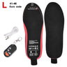 USB Heated Shoes Insoles Rechargeable Electric Feet Warmer Winter Outdoor Remote Control Heating Insoles Foot Warming Shoes Pad