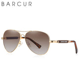 BARCUR Original Men Sunglasses Polarized Anti Blue Light Protect Men's Sun Glasses Women Pilot UV400 Eyewear