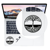 Life & Wisdom Tree Laptop Trackpad Sticker for Macbook Pro 14 16 Air 13 Retina 15.6 Inch Mac Tablet PC Notebook Skin Vinyl Decal