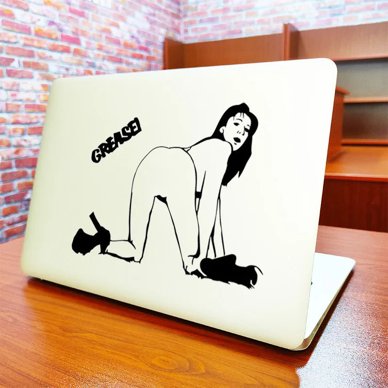 Sexy Girl Laptop Sticker for Macbook Pro 14 16 Retina Air 13 15 Inch Mac Skin Ipad Tablet Computer Vinyl Samsung Notebook Decal