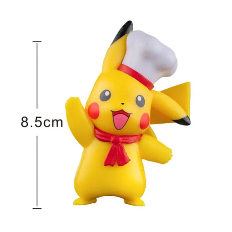 Pokemon Anime Action Figures Pikachu Toys Model Charmander Psyduck Squirtle Jigglypuff Bulbasaur Kawaii Collect Dolls Kids Gift