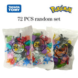 Pokemon Mini Figures 2-3CM  Anime Action Pikachu 24-144 Not Repeating Model Toy Kid Collect Dolls Birthday Gift Give Pokémon Bag