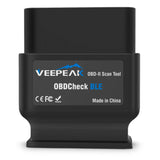 Veepeak OBDCheck BLE OBD2 Bluetooth Scanner Auto OBD II Diagnostic Scan Tool for iOS & Android, BT4.0 Car Check Engine