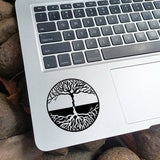 Life & Wisdom Tree Laptop Trackpad Sticker for Macbook Pro 14 16 Air 13 Retina 15.6 Inch Mac Tablet PC Notebook Skin Vinyl Decal