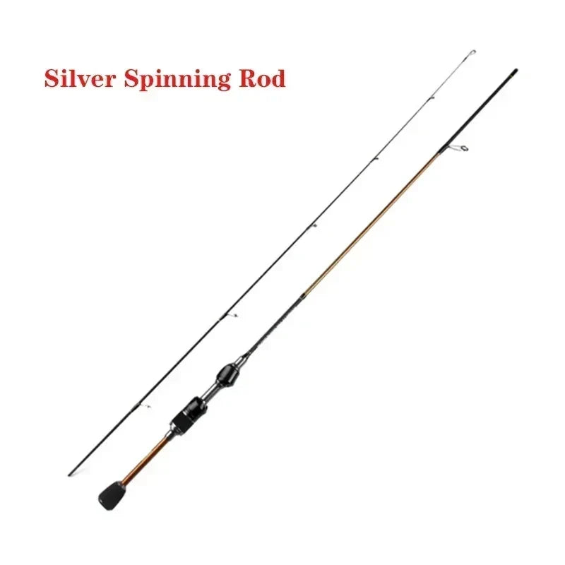 Ultra-light Fishing Rod Carbon Fiber Spinning/casting Lure Pole Bait WT 0.3-5g Line WT 2-6LB Super Soft Fast Trout Fishing Rods