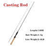 Ultra-light Fishing Rod Carbon Fiber Spinning/casting Lure Pole Bait WT 0.3-5g Line WT 2-6LB Super Soft Fast Trout Fishing Rods