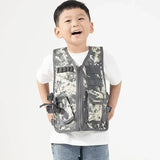 Uniform Soldier Militar for Tactical Military Training Boy Girls Vest Camouflage Special Kids Clothes Combat Cosplay Forces